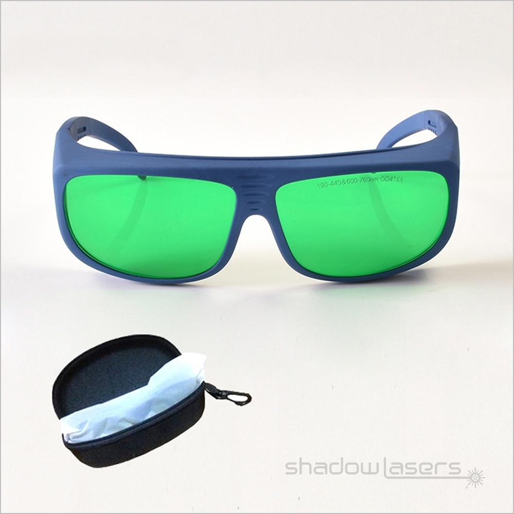 T2 Series Laser Safety Goggles For 190-440 & 600-760nm Laser Pointer OD4+ CE VLT>30%