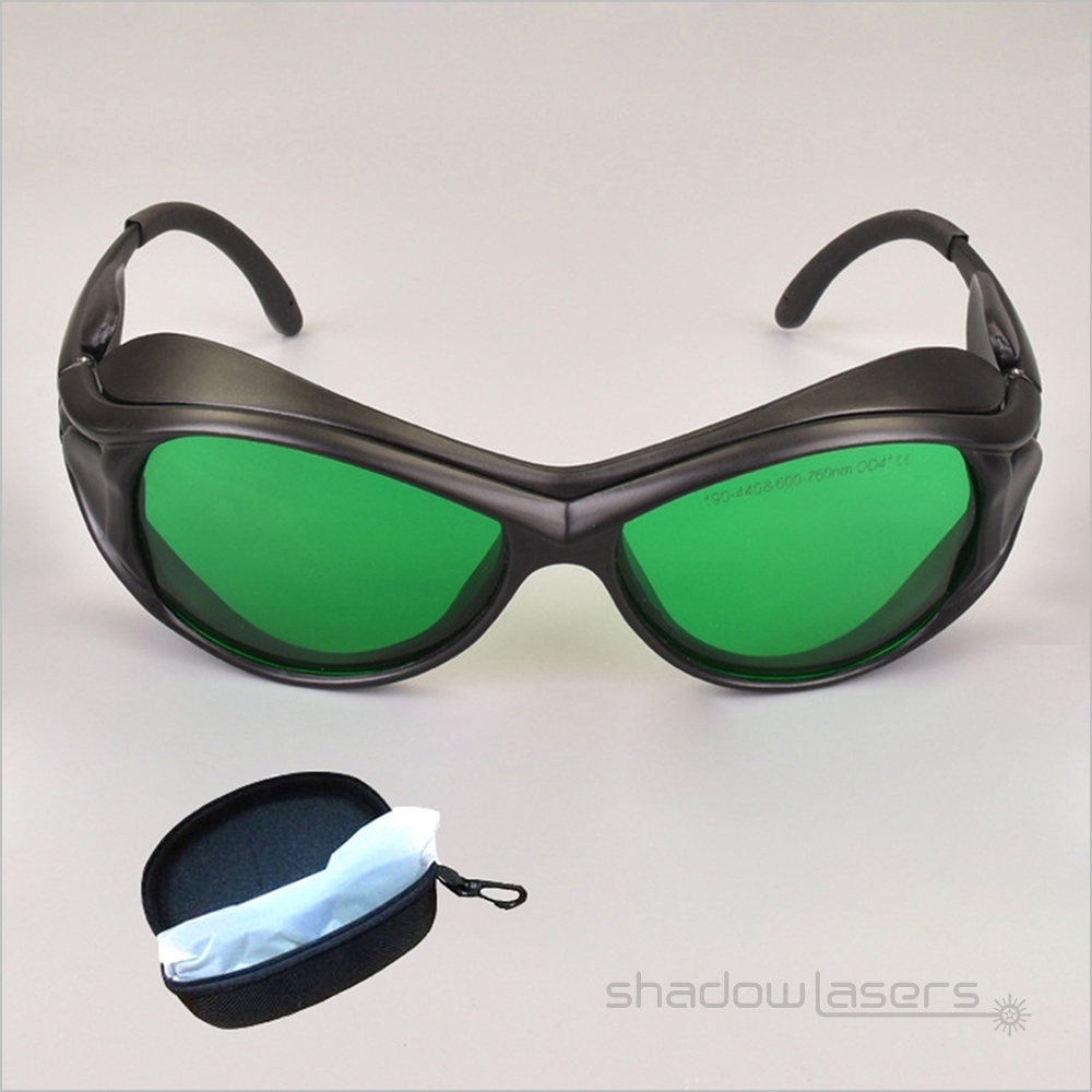 T2 Series Laser Safety Goggles For 190-440 & 600-760nm Laser Pointer OD4+ CE VLT>30%