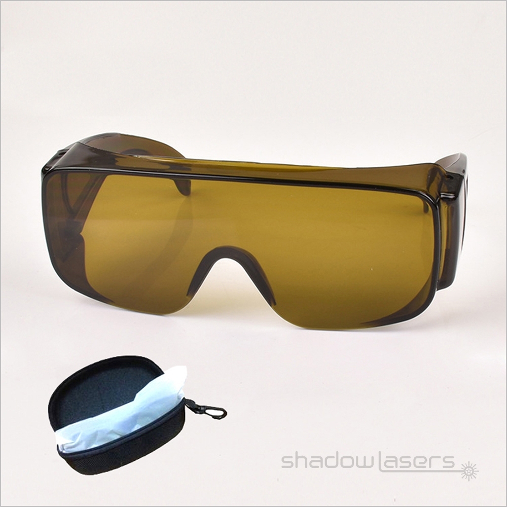 T5 Series Laser Safety Goggles For 190-420 & 850-1300nm Laser Pointer OD4+ CE VLT>28%