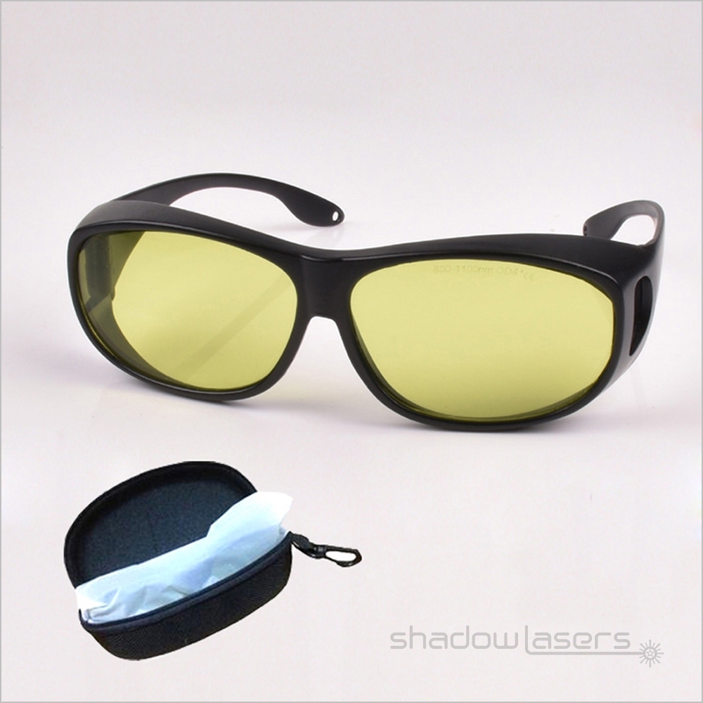 T3 Series Laser Safety Goggles For 190-450 & 800-1100nm Laser Pointer OD4+ CE VLT>60%