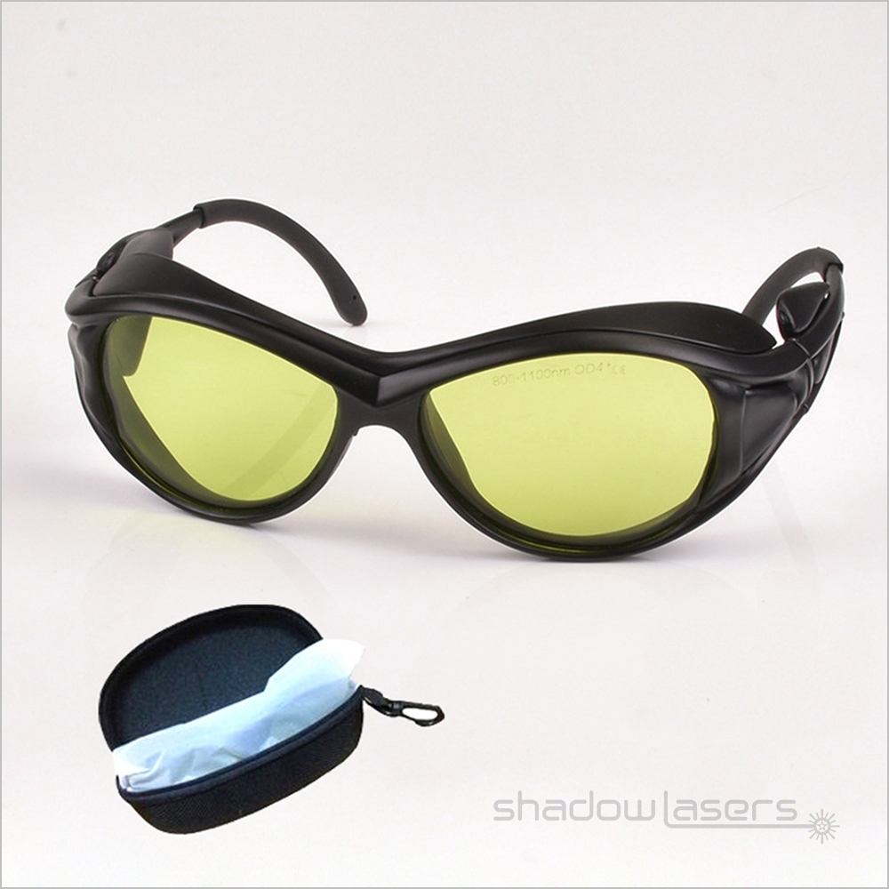T3 Series Laser Safety Goggles For 190-450 & 800-1100nm Laser Pointer OD4+ CE VLT>60%