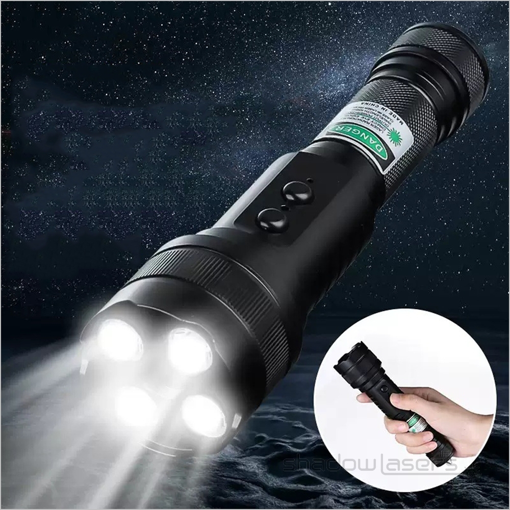 BH4 450nm Blue Laser Pointer With Flashlight 5 Models