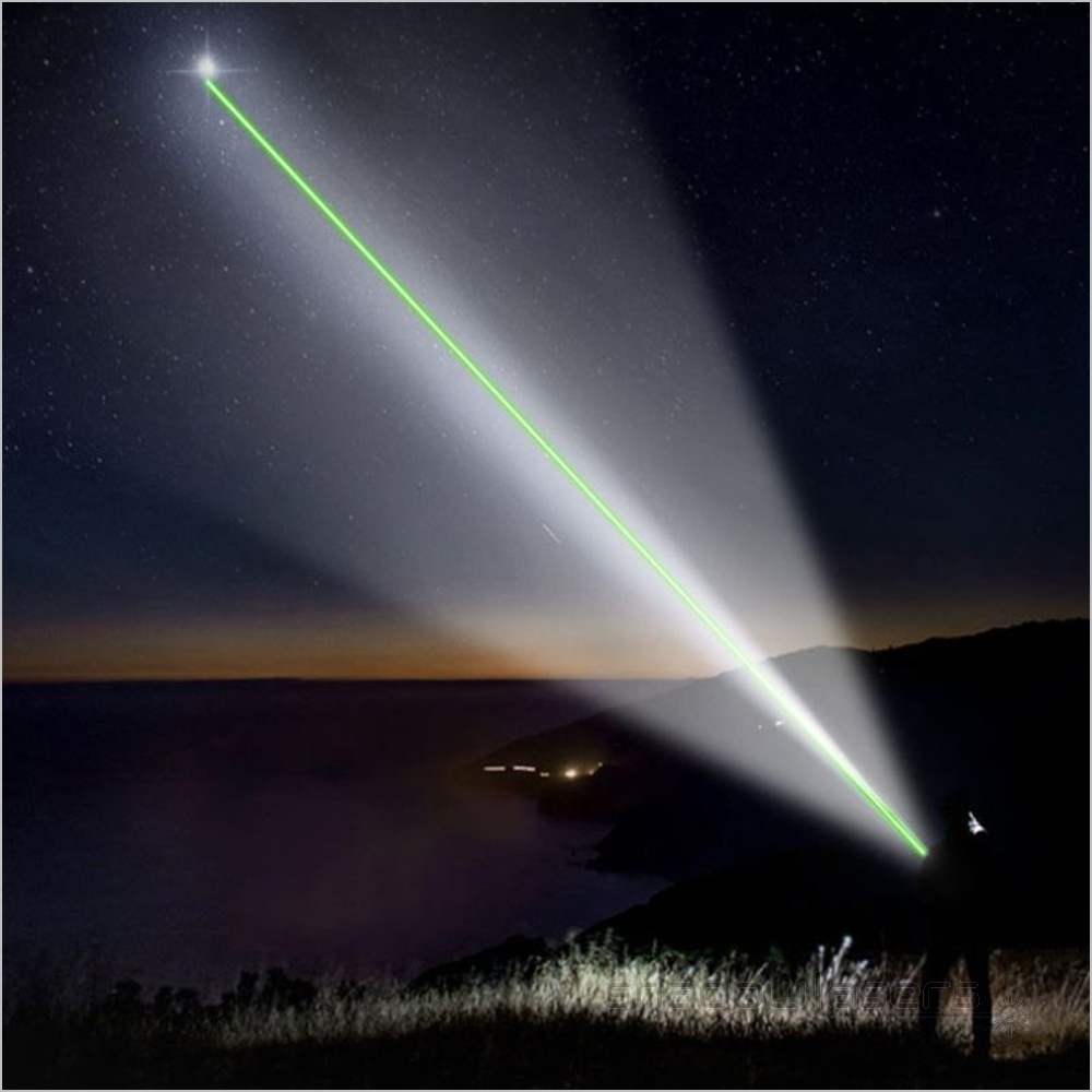 GH4 520nm Green Laser Pointer With Flashlight