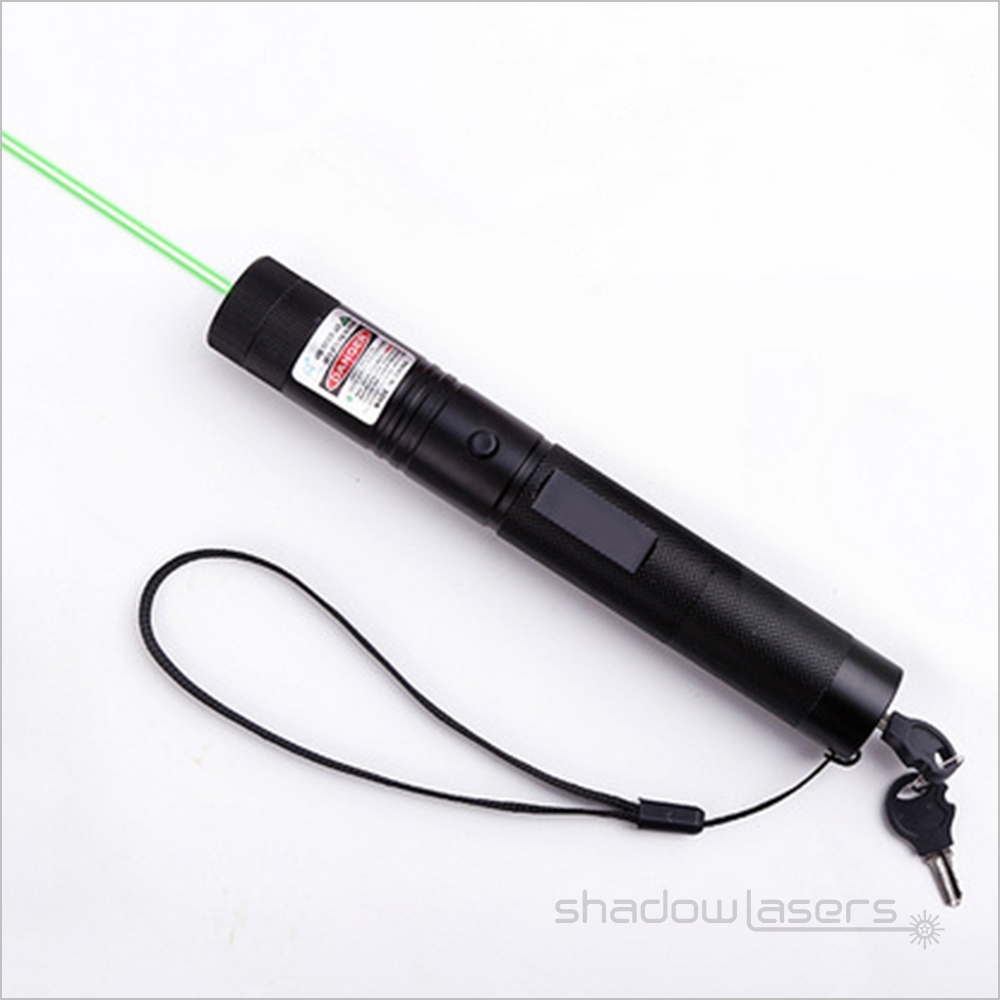 GS5-532nm Green Laser Pointer & 5 Star Caps 50MW-100MW