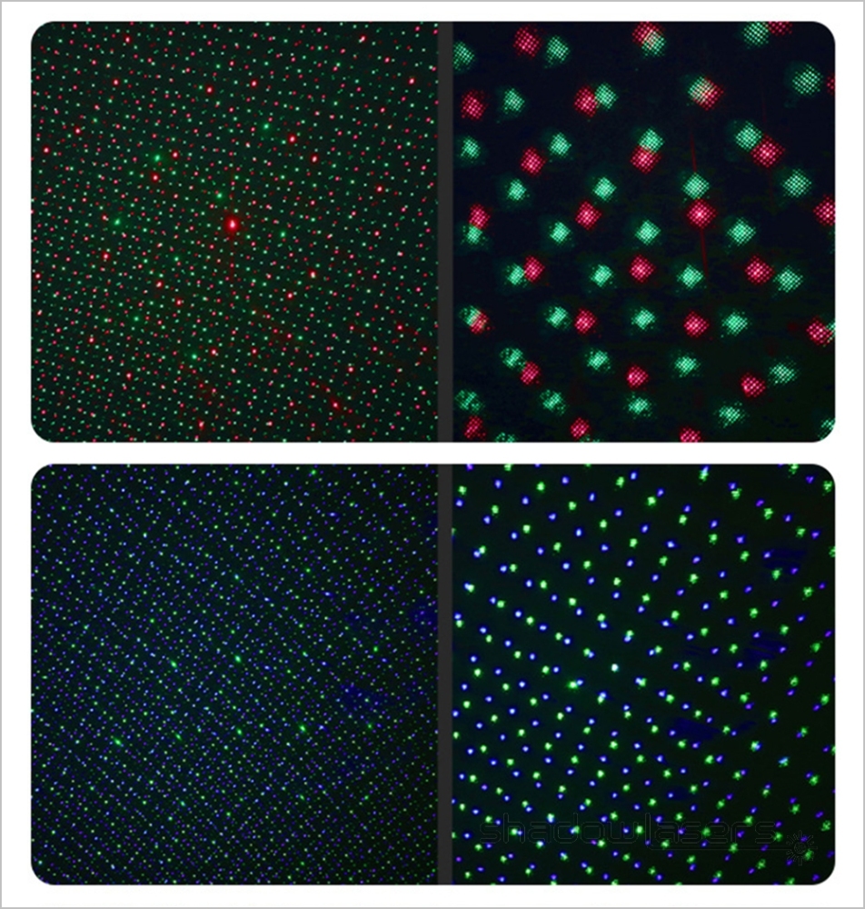 Q5 Two Colors 520nm Green Laser Pointer 450nm Blue Laser Pointer  650nm Red Laser Pointer 100MW