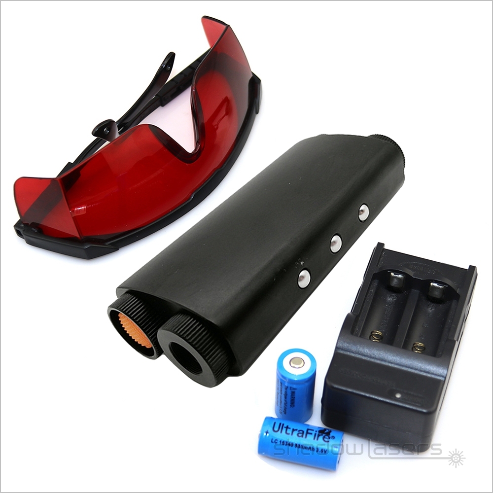 BQ7-450nm Blue Double Headed Hand Held Lasers 100MW
