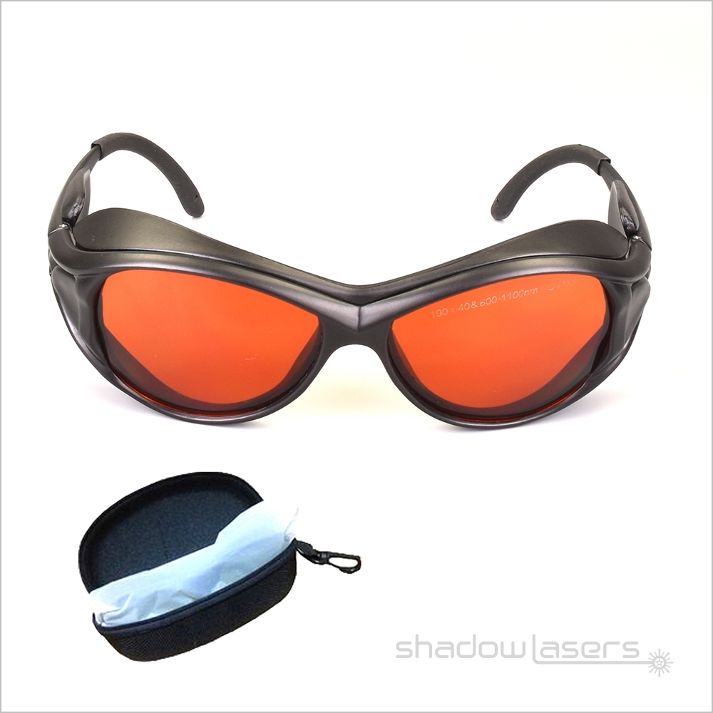 T3G Series Laser Safety Goggles For 190-550 & 800-1100nm Laser Pointer OD4+ CE VLT>30%