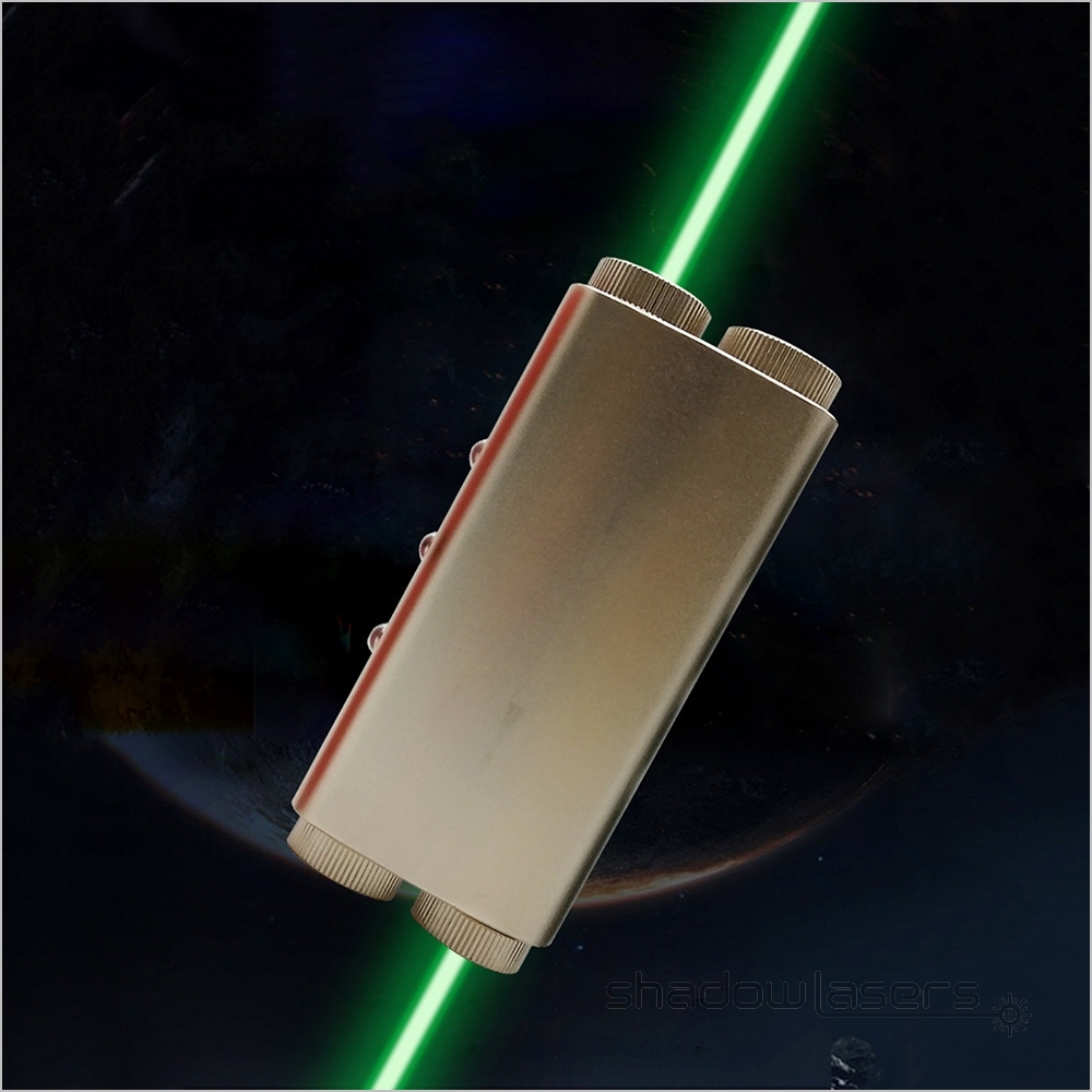 GQ7-520nm Handheld Double Headed Green Laser Sword 100MW