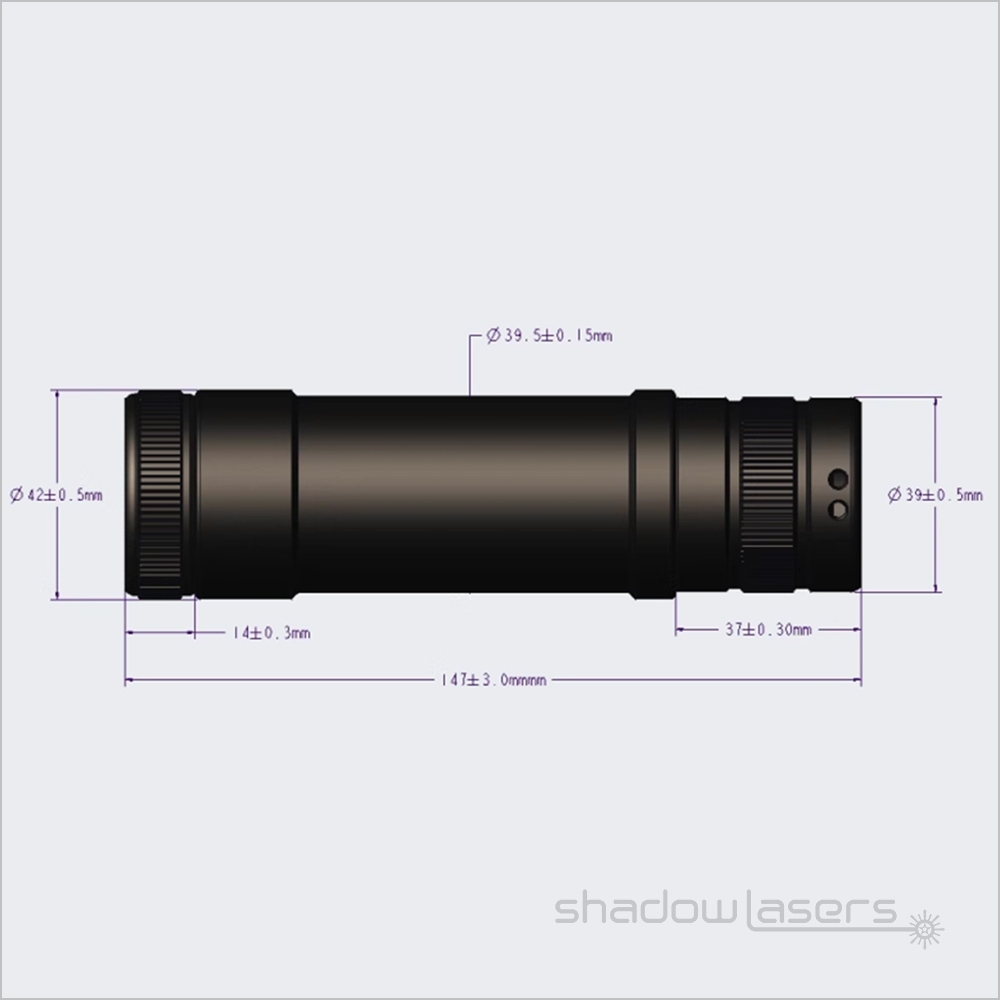GD9 520nm WATERPROOF Green Laser Pointer 1000MW-1500MW