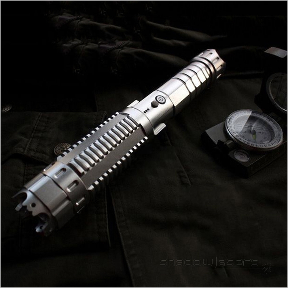 BX7 450nm Super Power Adjustable Focus Burning Blue Laser Pointer 1000MW-7000MW