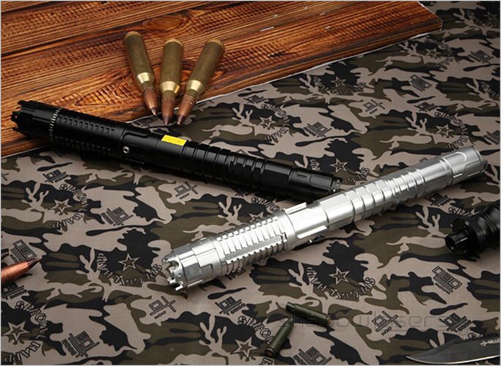 BX7 450nm Super Power Adjustable Focus Burning Blue Laser Pointer 1000MW-7000MW