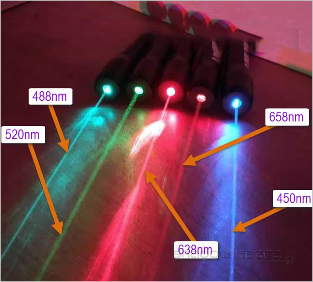 BD6 450nm WATERPROOF Blue Laser Pointer 1000MW