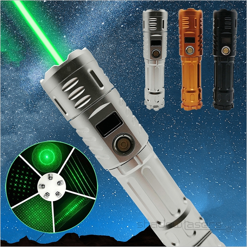 GH7 520nm BURNING Green Laser Pointer 100MW-500MW-1000MW-1500MW