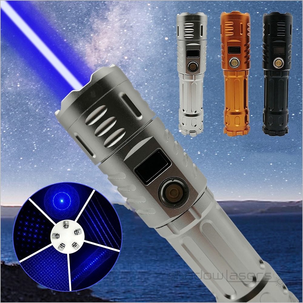 BH7 450nm BURNING Blue Laser Pointer 2000MW-3000MW-4000MW-5000MW