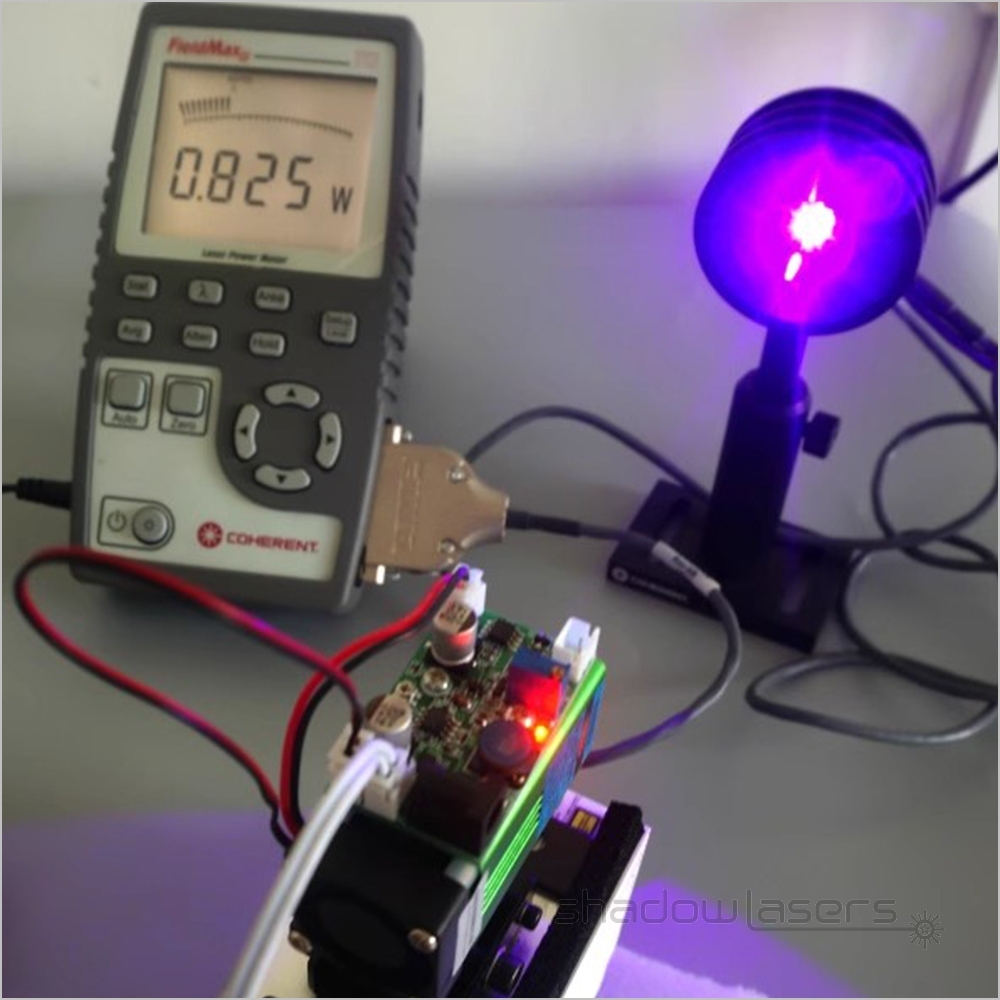 VM1 405nm Purple Laser Module Air-cooled TTL Modulation 100MW-300MW-800MW-1000MW