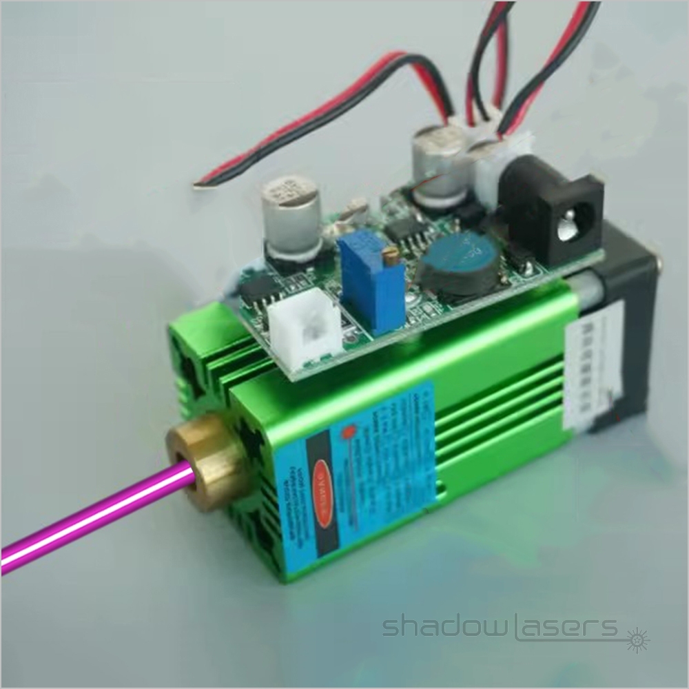 VM1 405nm Purple Laser Module Air-cooled TTL Modulation 100MW-300MW-800MW-1000MW