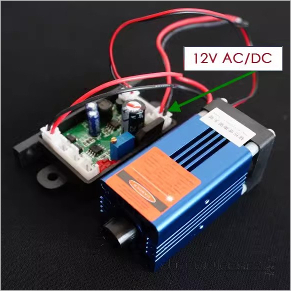 RM1 660nm Red Laser Module Air-cooled TTL Modulation 200MW Crosshair Straight Line