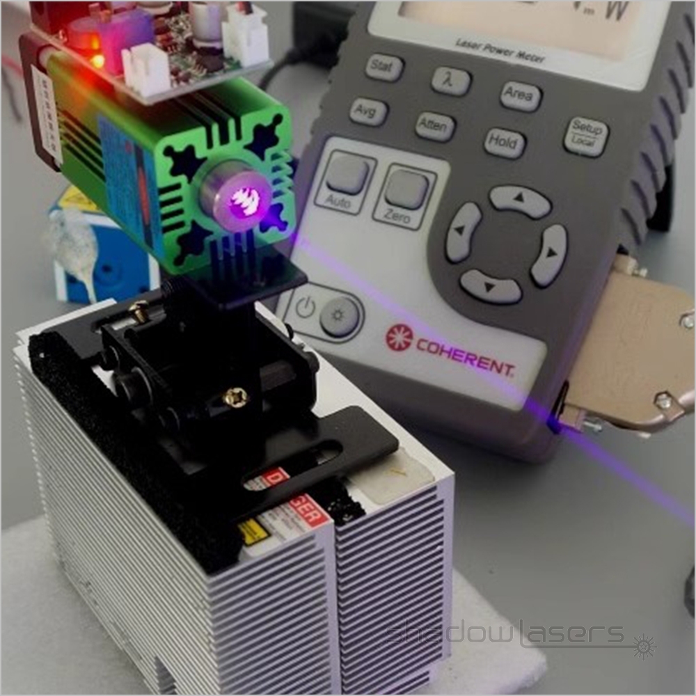 VM1 405nm Purple Laser Module Air-cooled TTL Modulation 100MW-300MW-800MW-1000MW