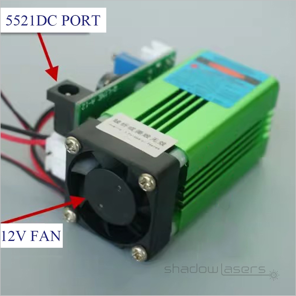 VM1 405nm Purple Laser Module Air-cooled TTL Modulation 100MW-300MW-800MW-1000MW
