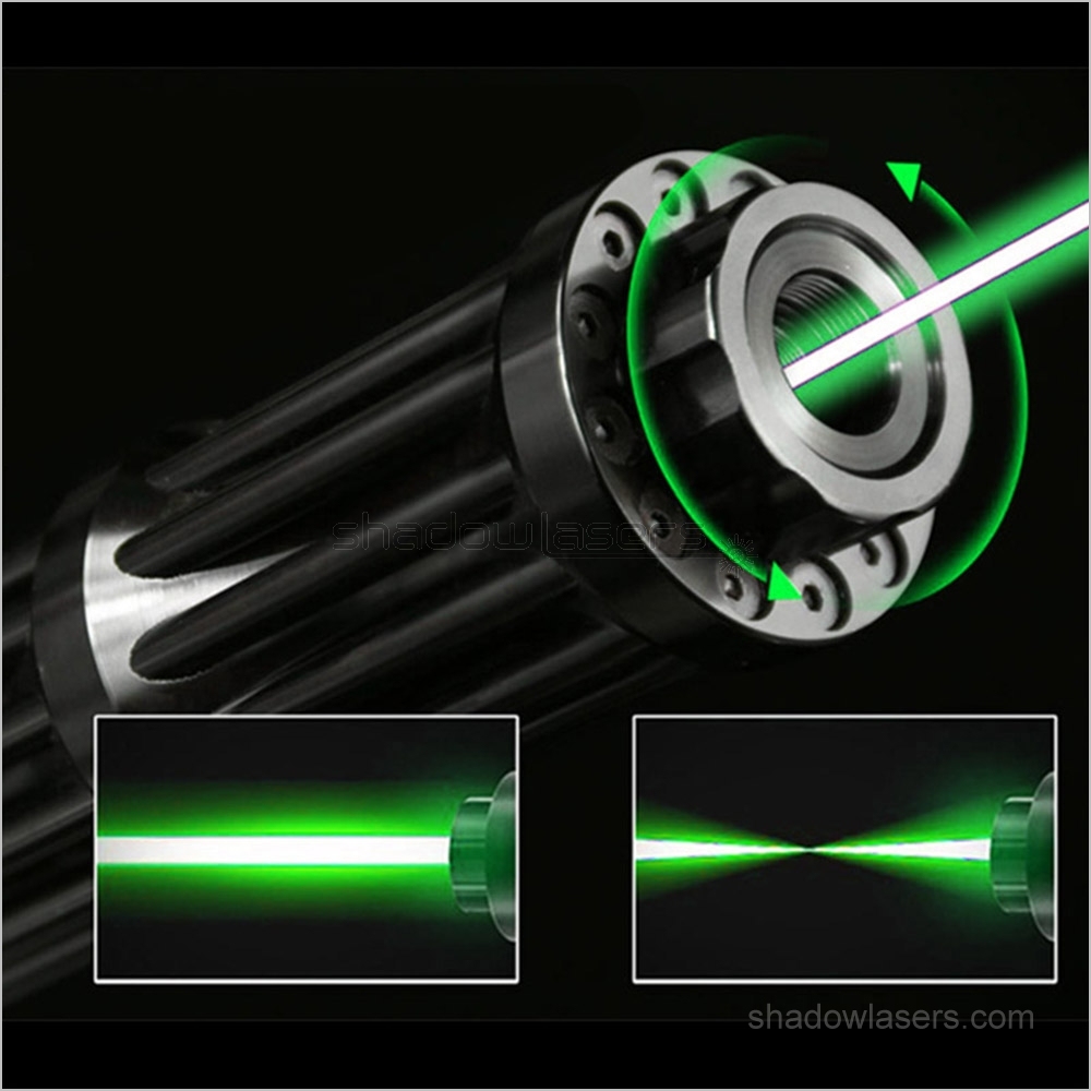 GX3-II 520nm Gatling Green Laser Pointer 1000MW-1500MW