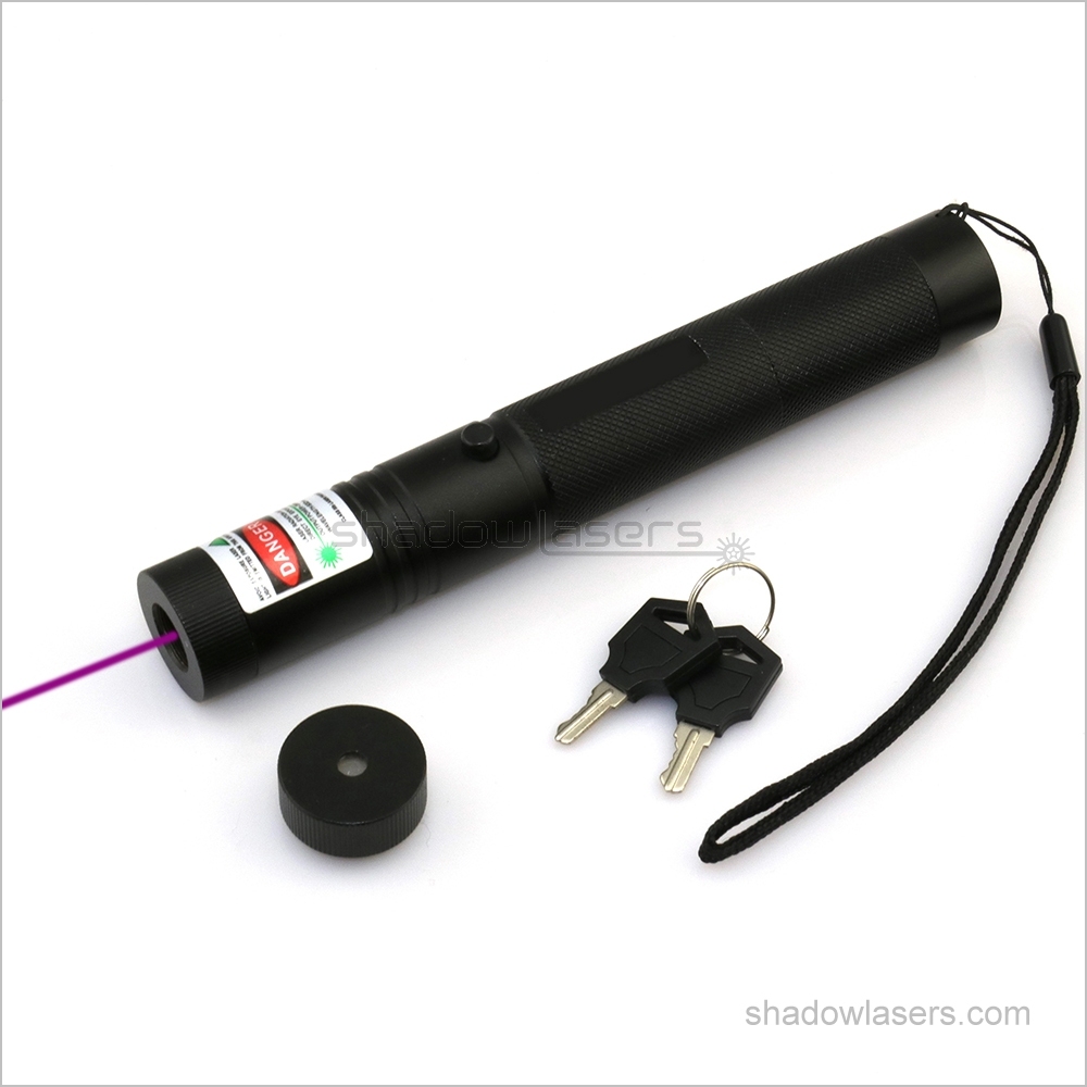 PS5 405nm Purple Laser Pointer & 5 Star Caps 100MW