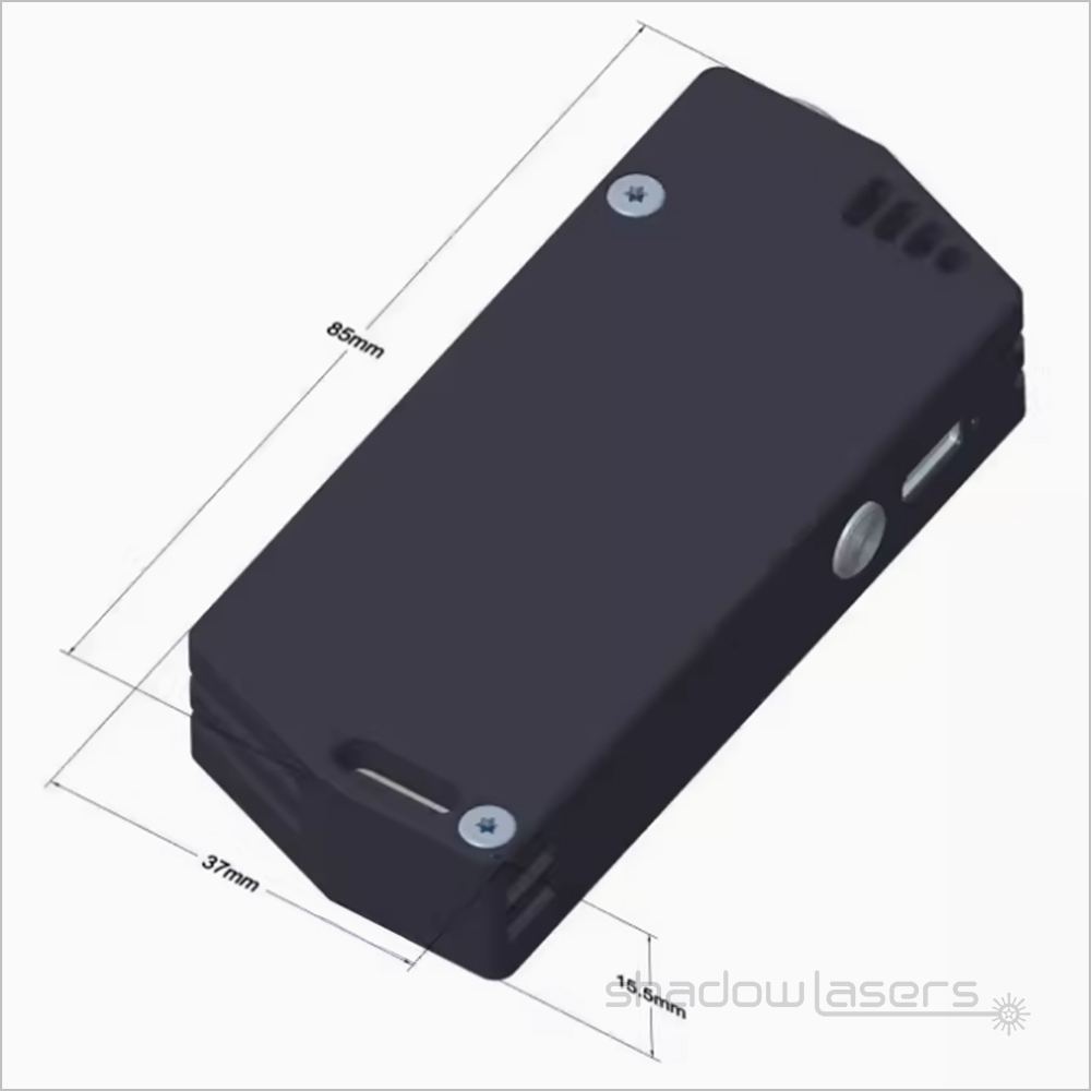 YD2 593nm Yellow Laser Pointer 10MW 555nm Green-Yellow Laser Pointer 20MW