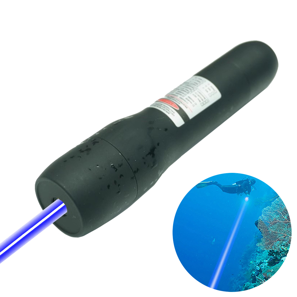 “ORCAS” BD6 450nm Waterproof IP7 Blue Laser Pointer 1000MW
