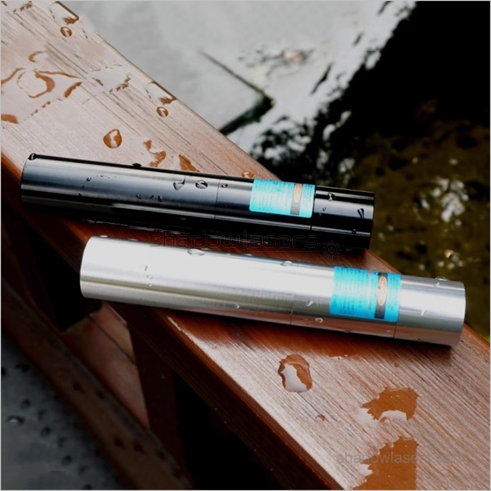 “SHARK” CD4 488nm Waterproof IP7 Cyan Laser Pointer 100MW