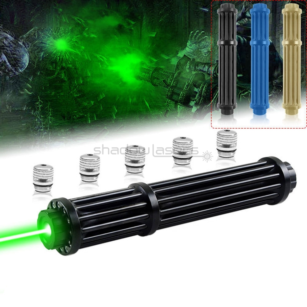 "GATLING" GX3-II 520nm BURNING Green Laser Pointer 1W-1.5 WATT