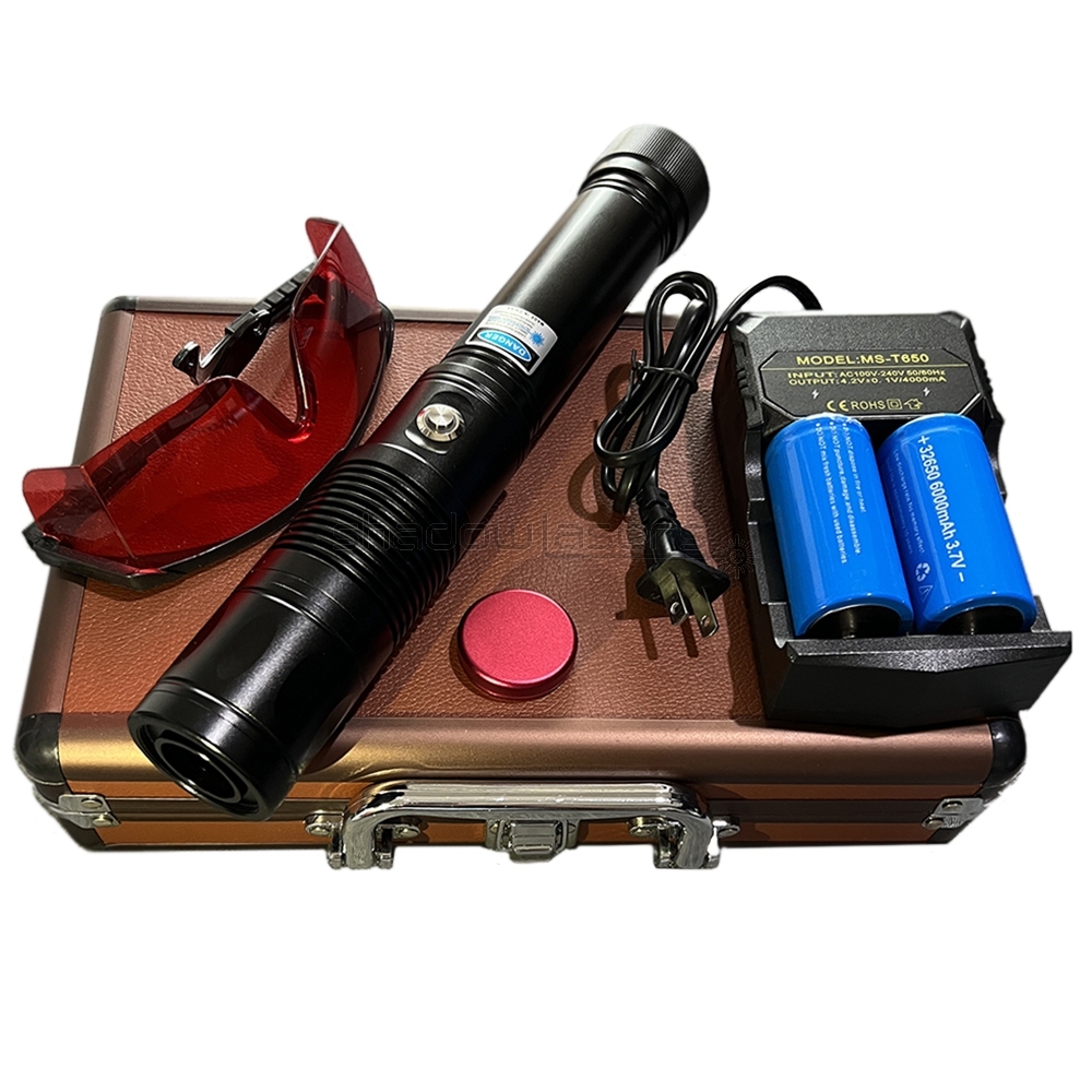 "ZEUS" GH9-520nm Military Green Laser Pointer 4000MW(4W)