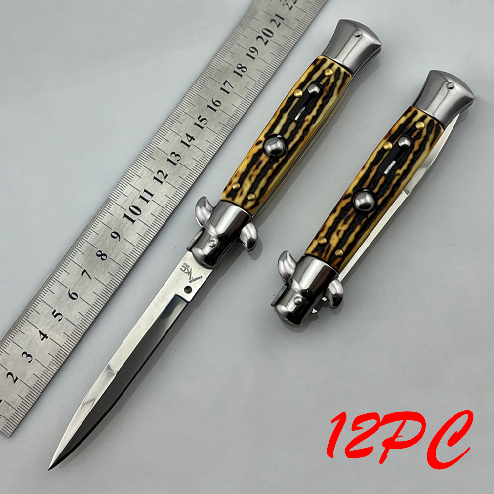 SMKD219-P 9Inch Italian Mafia AKC Spring Folding Knife