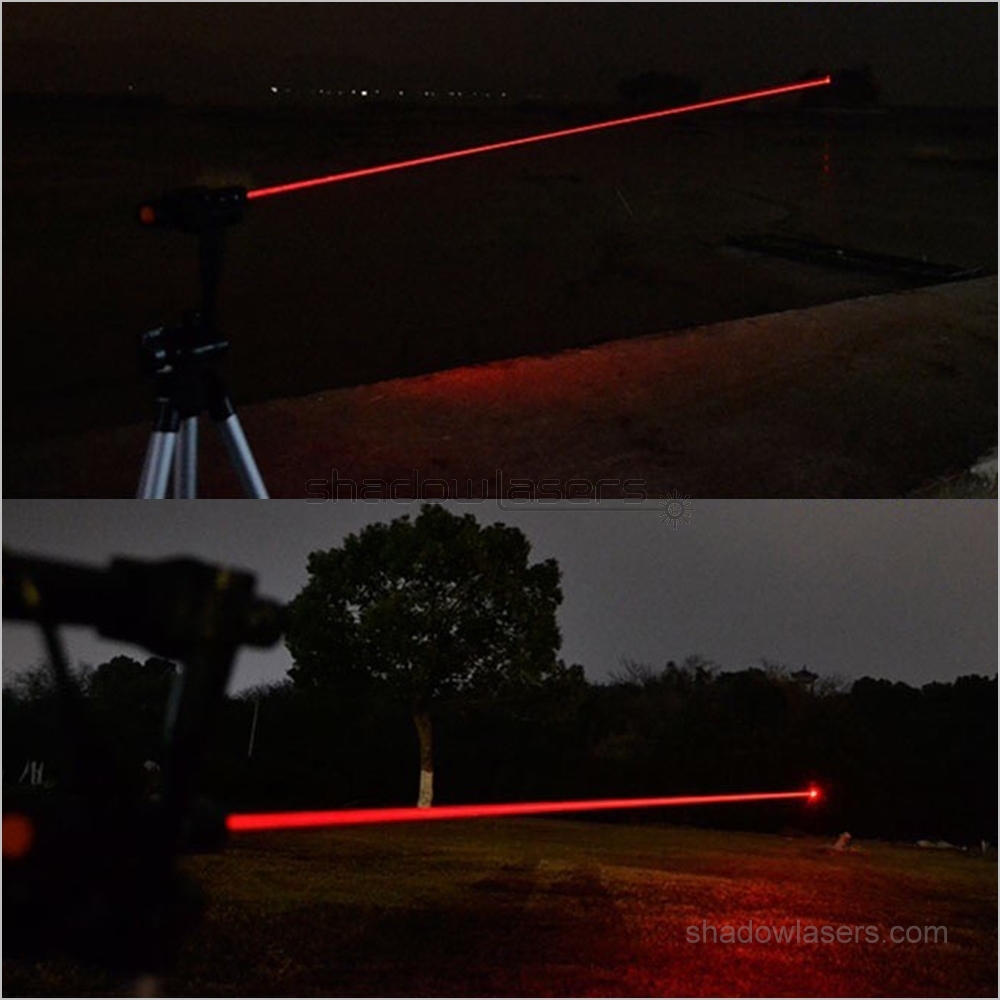 “WHALE” RD4-S 638nm 300MW-800MW BURNING Red Laser Pointer