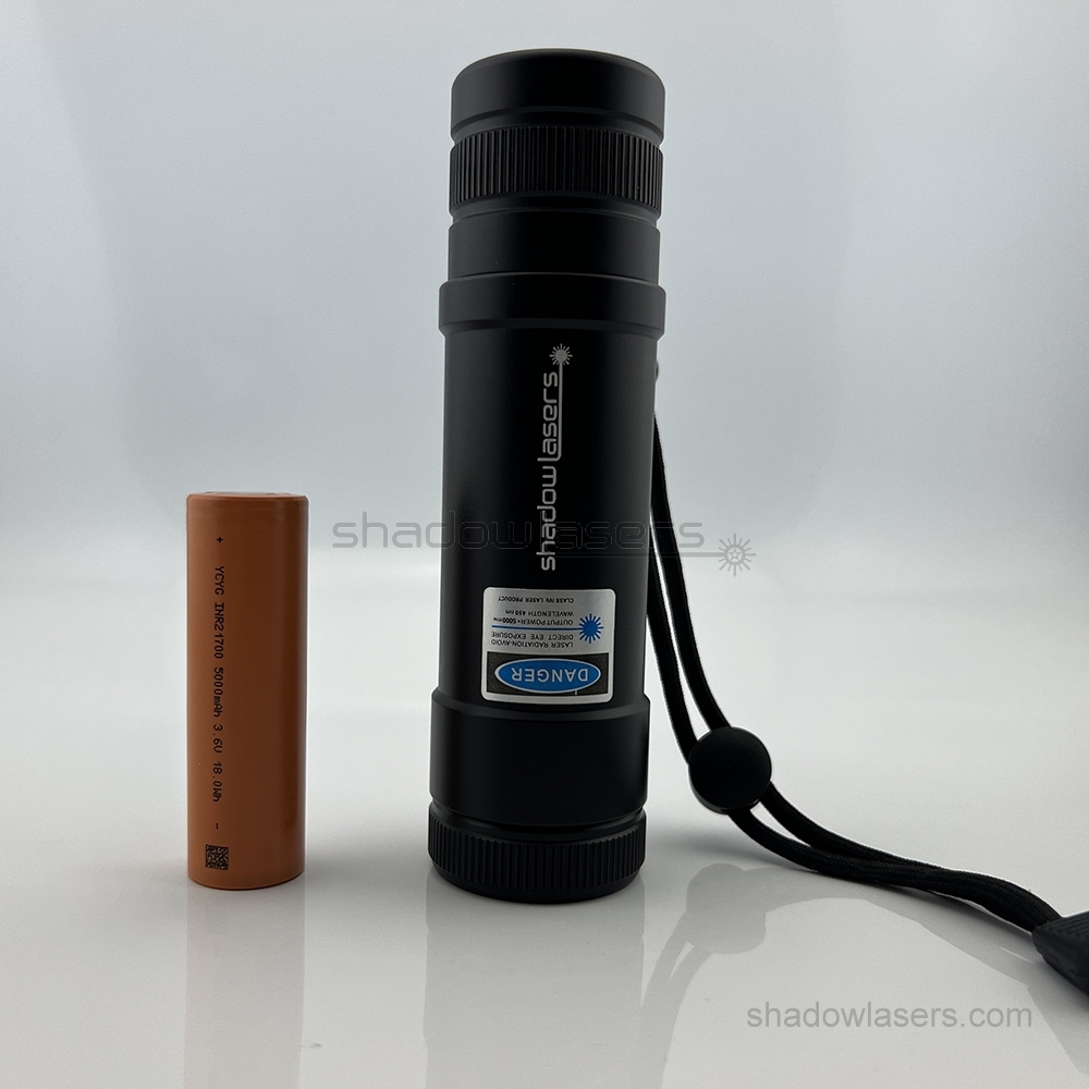 "POSEIDON" GD9 520nm 1W-1.5W Waterproof BURNING Green Laser Pointer Diving Depth of 1KM