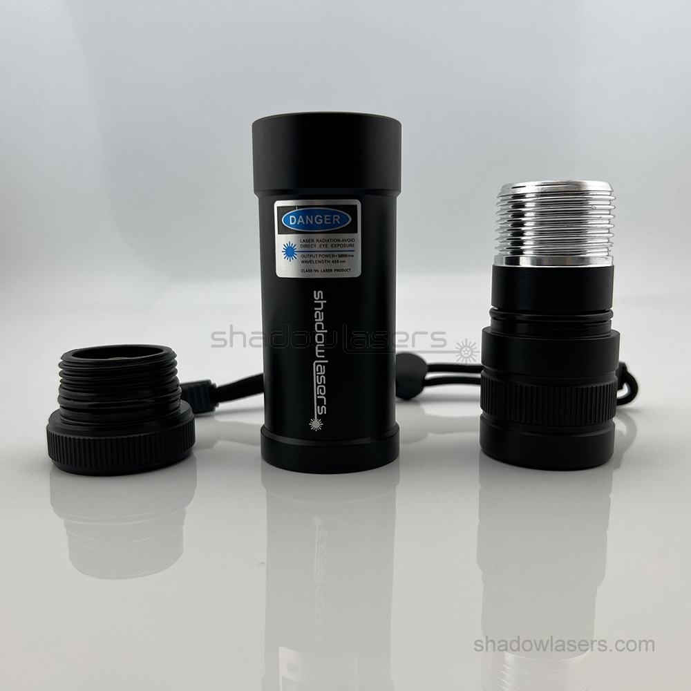 "POSEIDON" GD9 520nm 1W-1.5W Waterproof BURNING Green Laser Pointer Diving Depth of 1KM