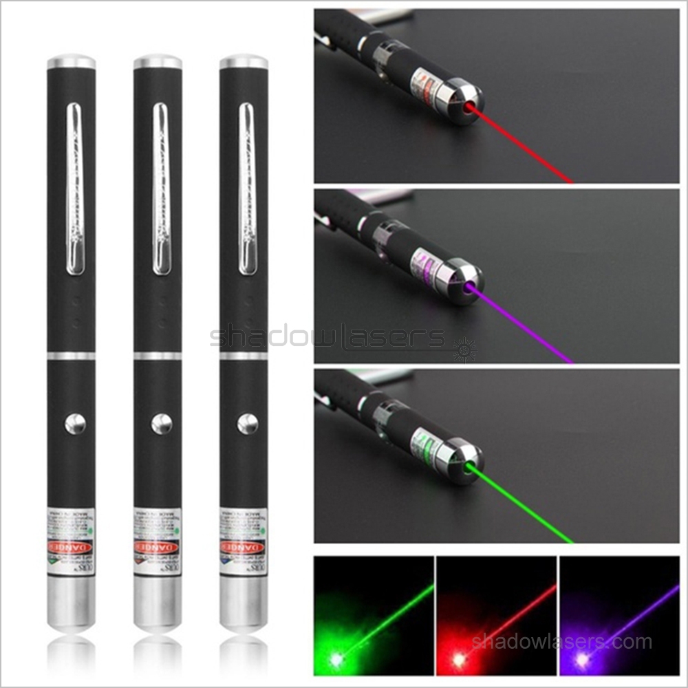 300PCS Wholesale P1 Green Laser Pointer+Red Laser Pen+Purple Laser Beam 5mW Free DHL