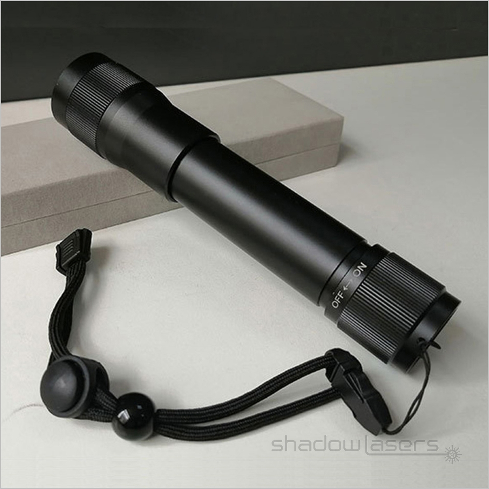 GH5 520nm Adjustable Focus IP7 WATERPROOF Green Laser Pointer Coarse Light Beam 100MW