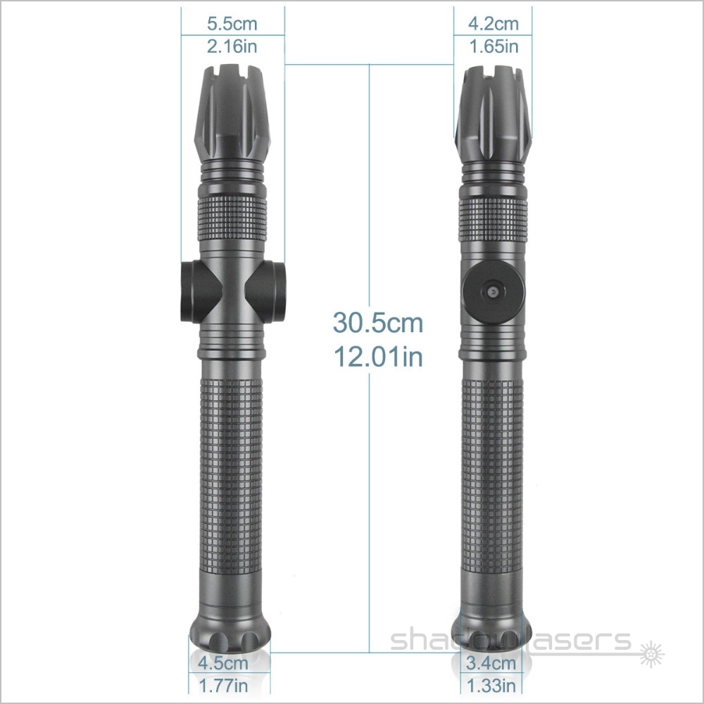 BH8 450nm SUPER POWER  Adjustable Focus Burning Blue Laser Pointer 2500MW-3000MW