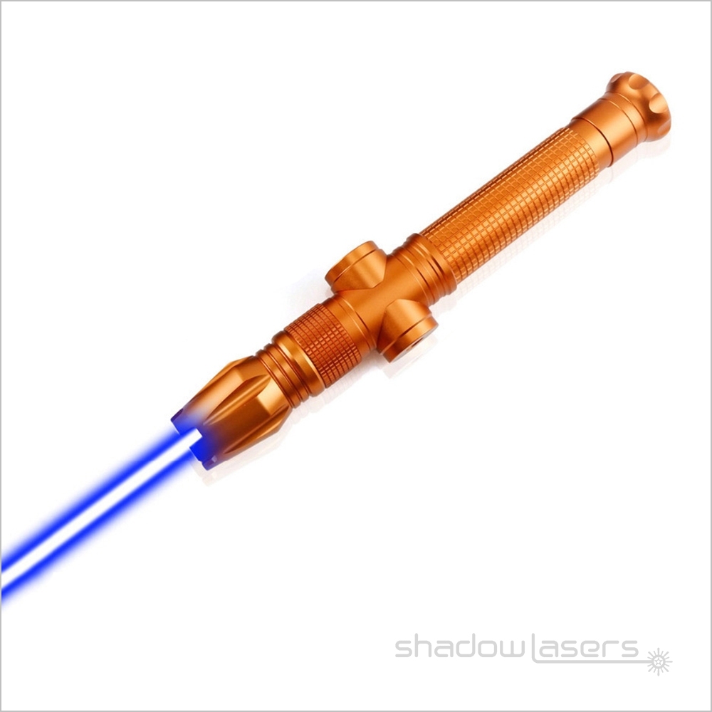 5PC Wholesale BH8 3W Blue Laser Pointer Free DHL