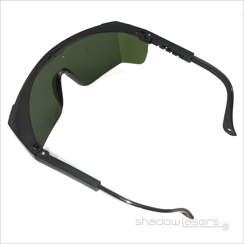 Wholesale T7S8 Green Laser Safety Goggles For 580nm-760nm Laser Pointer OD2+ CE VLT>55% Free DHL