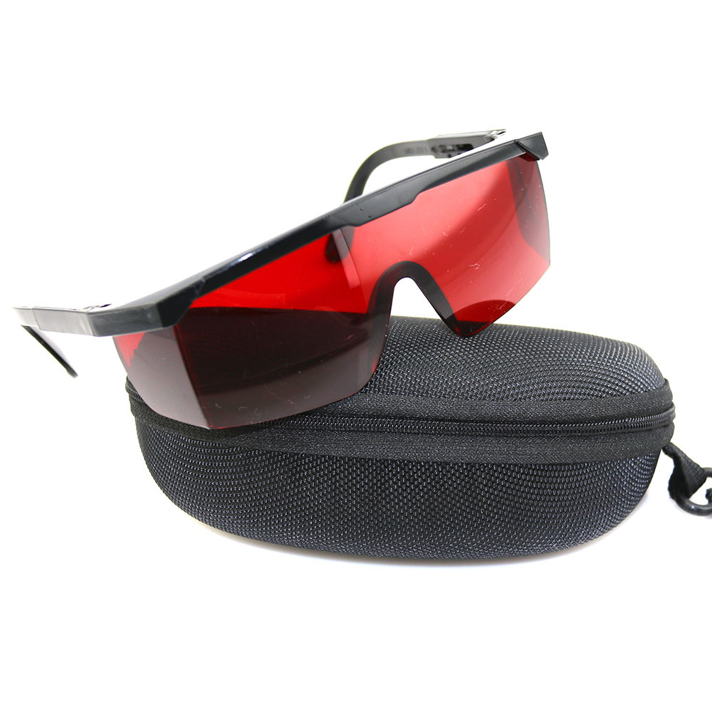 Wholesale T1S8 Red Laser Safety Goggles For 190nm-550nm Laser Pointer OD4+ CE VLT>35% Free DHL