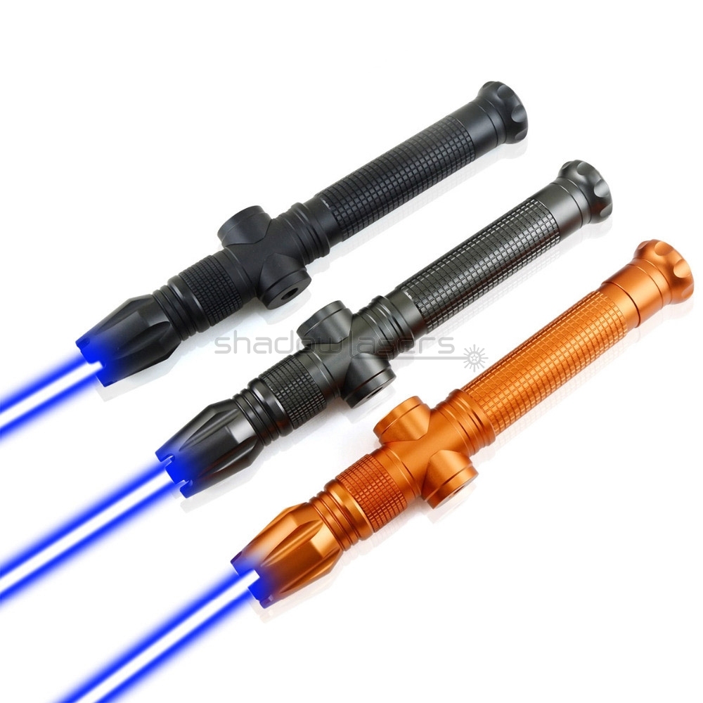 5PC Wholesale BH8 3W Blue Laser Pointer Free DHL