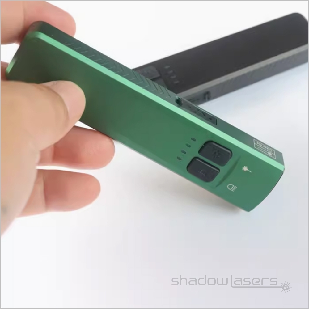 YD1 Rectangular 593nm Yellow Laser Pointer 10MW
