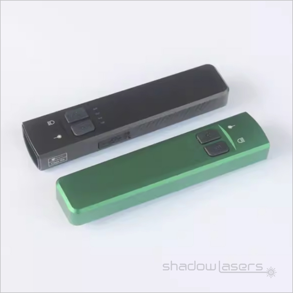 YD1 Rectangular 593nm Yellow Laser Pointer 10MW