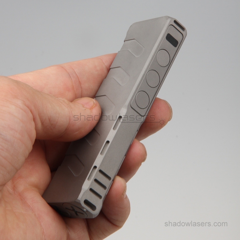“PURGATORY” CW2 488nm 200mW Cyan Laser Pointer & Flashlight Sanwu Omen Series