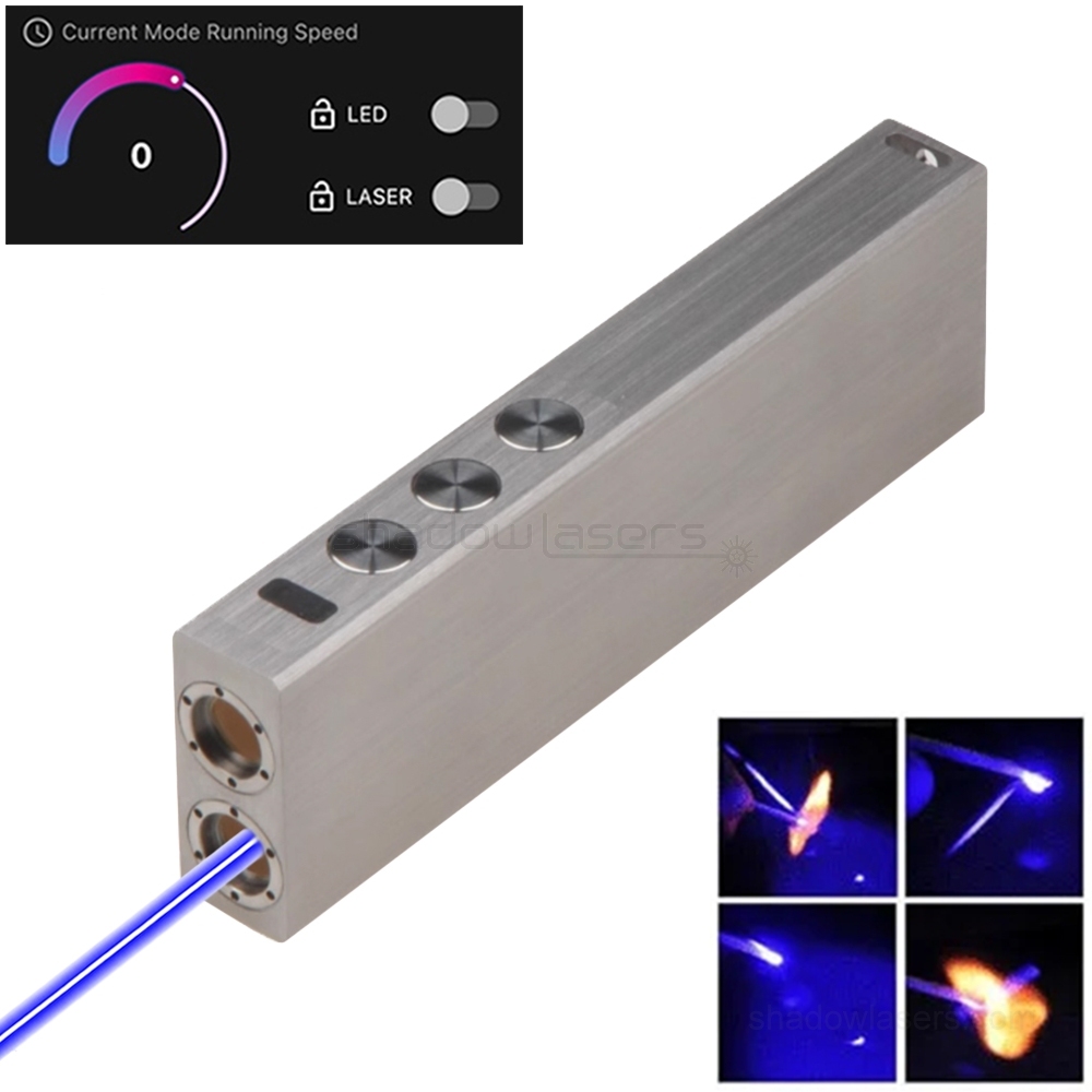 “PURGATORY” BW2 450nm 1W Blue Laser Pointer & Flashlight Sanwu Omen Series