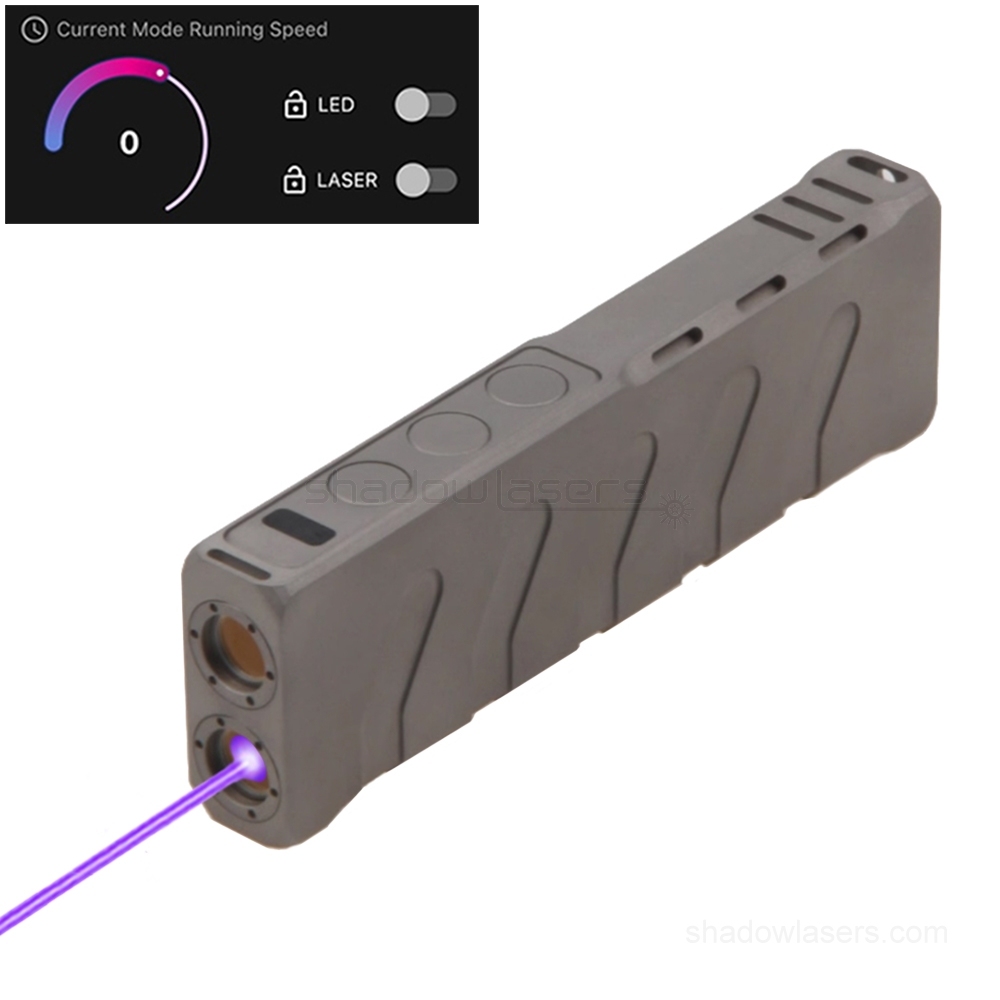 “PURGATORY” PW2 405nm 1W Purple Laser Pointer & Flashlight Sanwu Omen Series