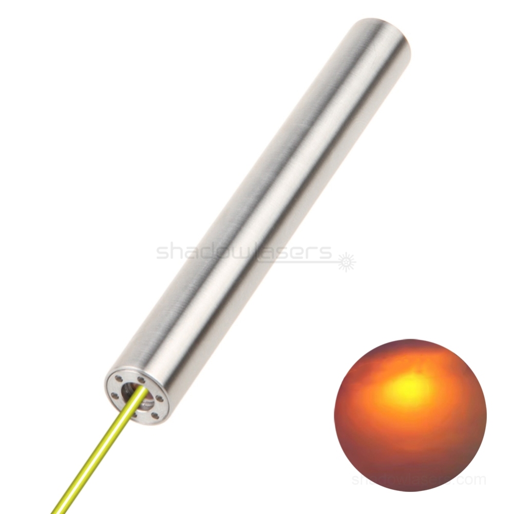 "CUPID" YW1 593nm MINI Pocket Yellow Laser Pointer 20MW
