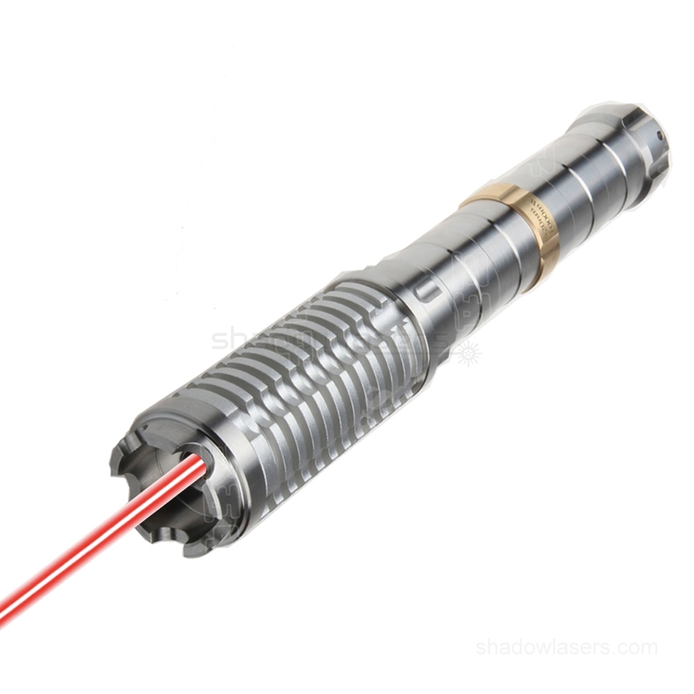 "DRAGON SLAYING" RW9 638nm World's Most Powerful 1W, 2W BURNING Red Laser Pointer & 2 x 26650 Batteries