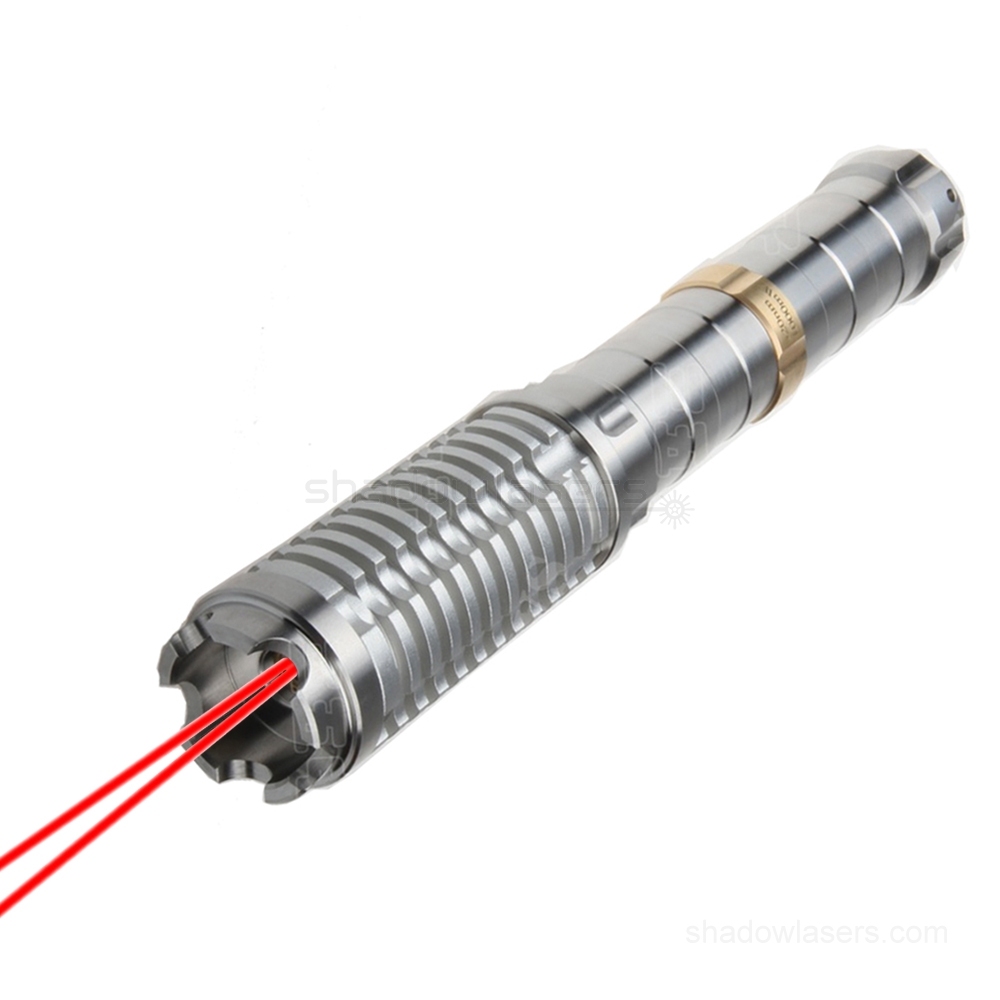 "DRAGON SLAYING" RW9 638nm World's Most Powerful 1W, 2W BURNING Red Laser Pointer & 2 x 26650 Batteries