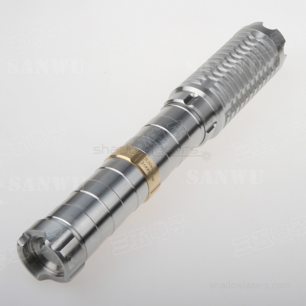 "DRAGON SLAYING" BW9 445nm World's Most Powerful 7.5 Watts BURNING Blue Laser Pointer & 2 x 26650 Batteries